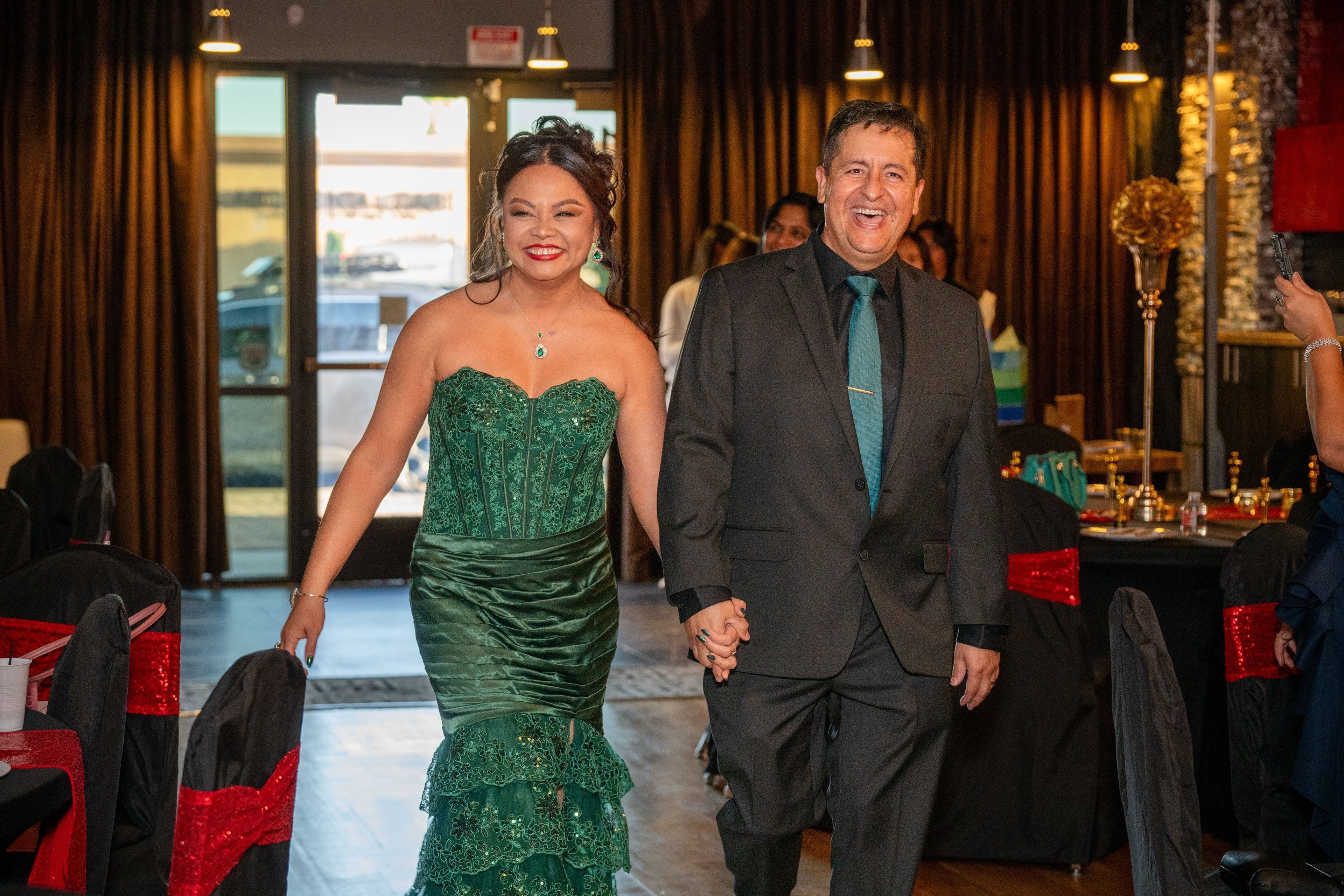 Venue atmosphere and lighting photography at a Las Vegas event space