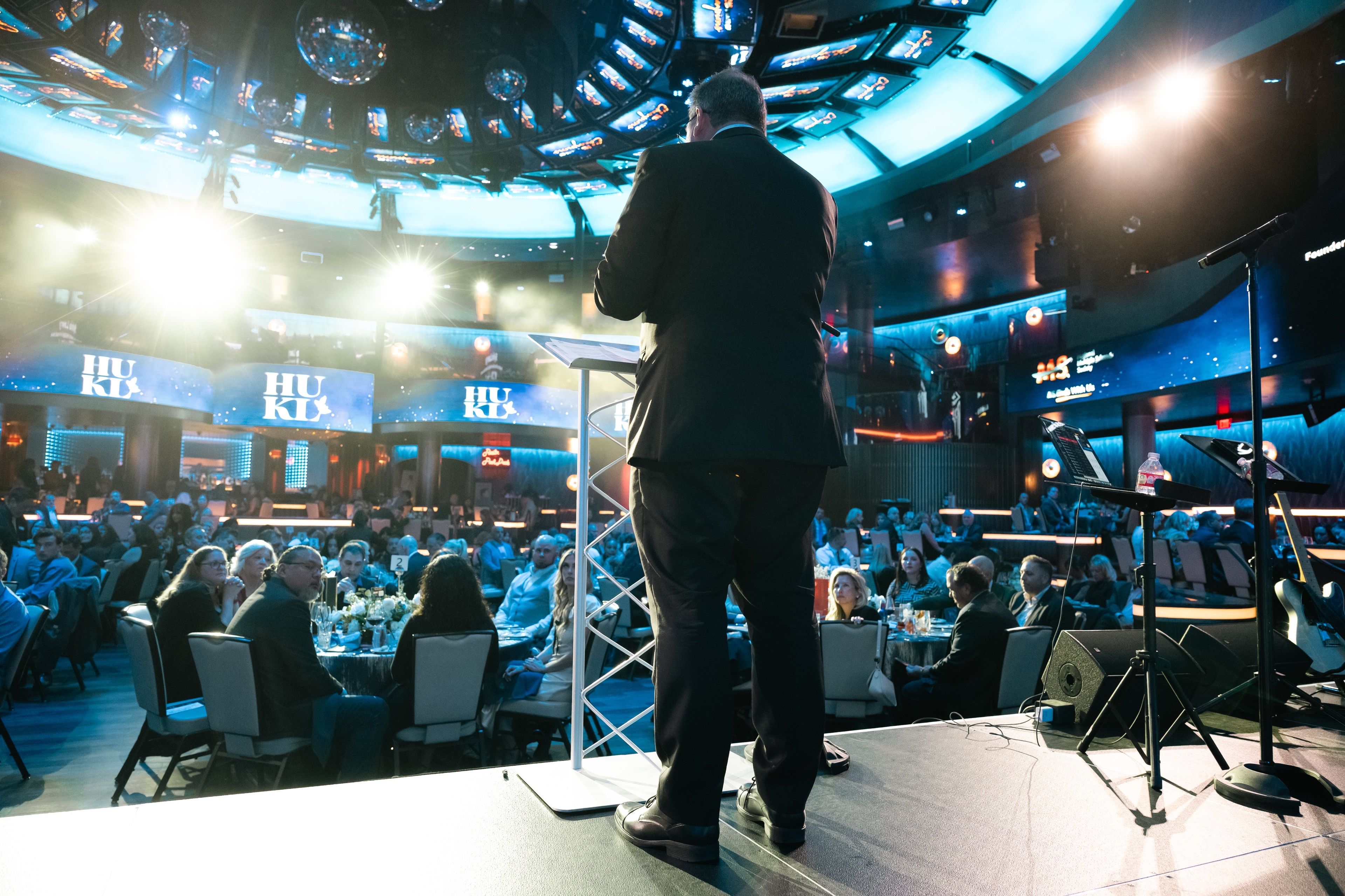 Branded booth activation photography at a Las Vegas trade show
