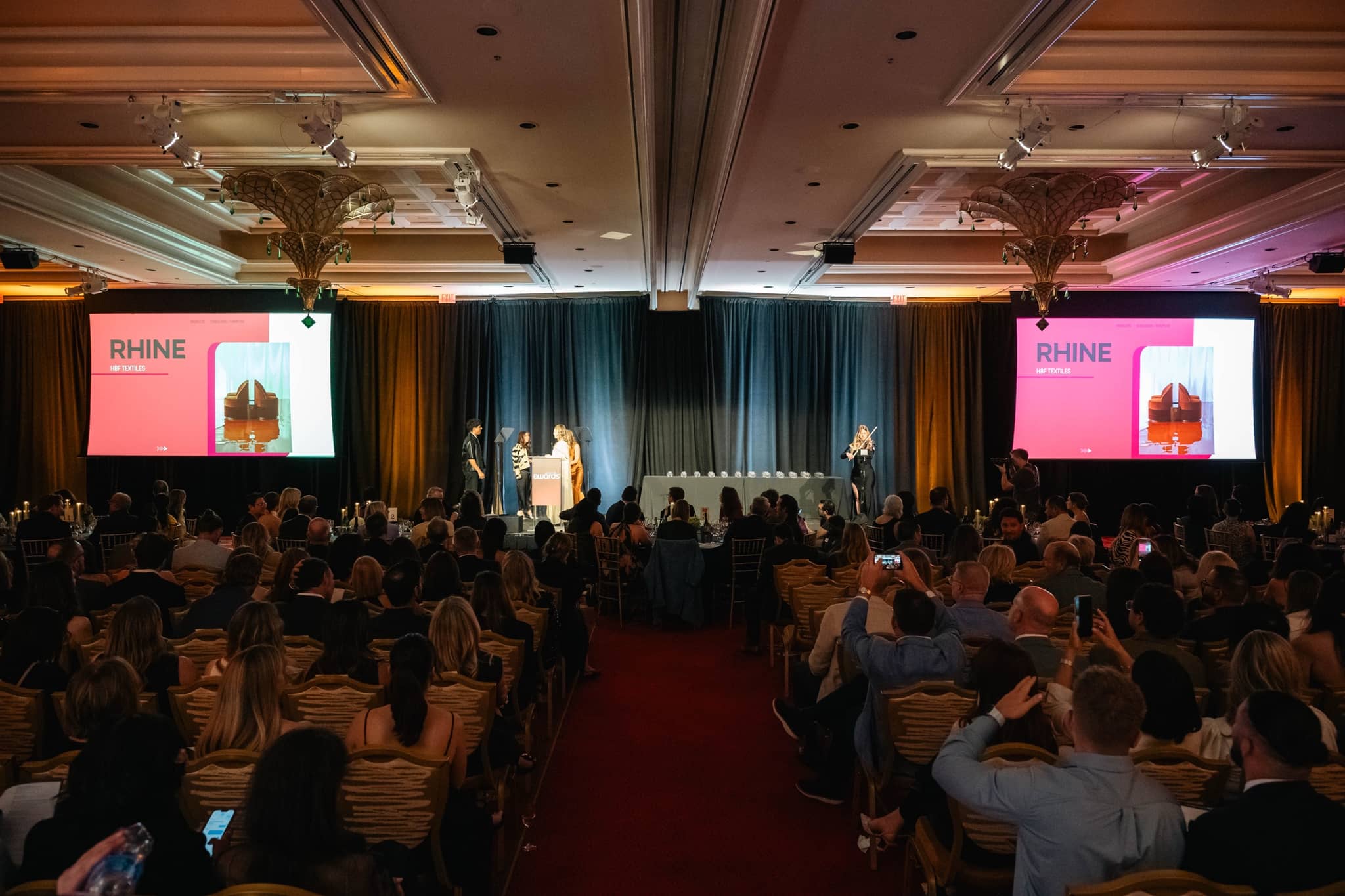 Conference audience photography at the 2026 Hospitality Design Awards in Las Vegas